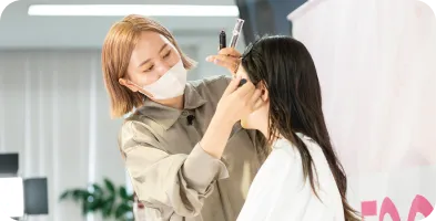 ECCアーティスト美容専門学校メイクアップセミナー